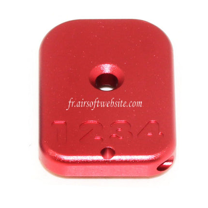 Armorer Works AW Custom CNC Chargeur Base Plaque Convient pour Hi-Capa GBB Pistolet Gaz Chargeur