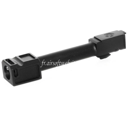 Armorer Works AW VX Canon Extérieur Kit avec Compensateur MOD-1 Convient pour AW VX9 Série / EMG SAI BLU COMPACT / Tokyo Marui / WE G19 GBB Pistolet Airsoft