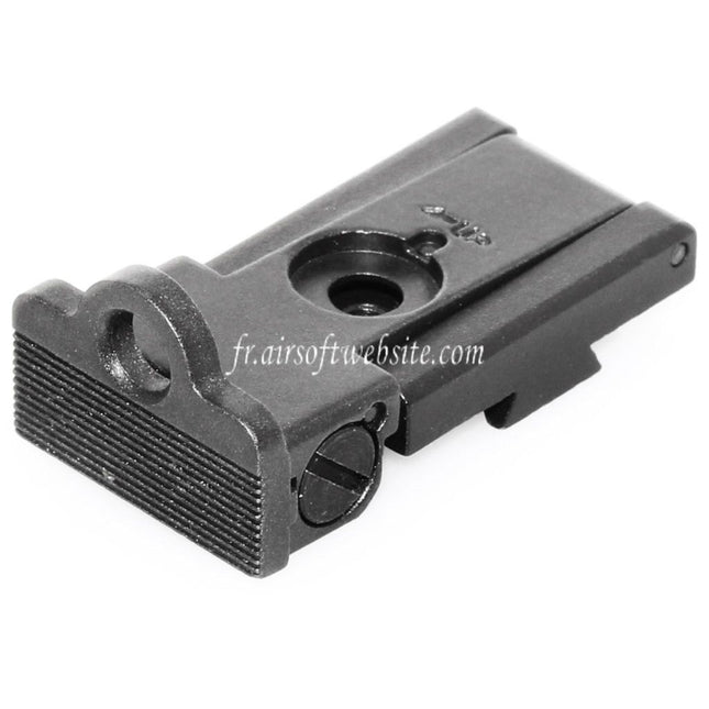 Armorer Works AW HX22 Aperture/Ghost Ring Hausse Ensemble Convient pour AW WE Tokyo Marui Hi-Capa Série GBB Pistolet Airsoft Noir