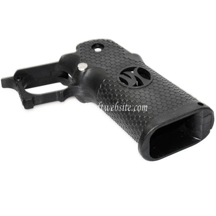 Armorer Works AW HX #3 Hexagone Pistolet Poignée Convient pour EMG AW WE Tokyo Marui Hi-Capa Série GBB Pistolet Airsoft Noir