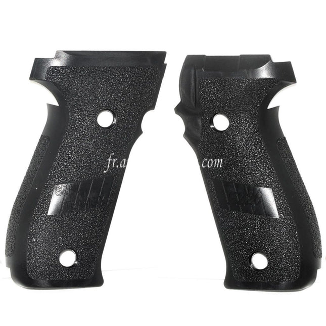 WE (WE-TECH) Plastique Poignée Couvre Convient pour WE MK25 F226 Série GBB Pistolet Airsoft Noir