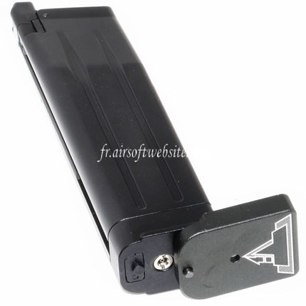 EMG TTI 2011 COMBAT MASTER 30 Billes Gaz Chargeur Convient pour Hi-Capa Série GBB Pistolet Airsoft Noir