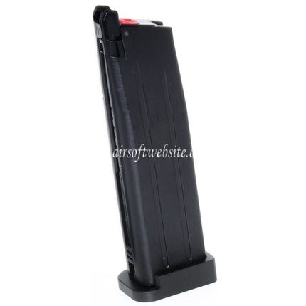EMG TTI 2011 COMBAT MASTER 30 Billes Co2 Chargeur Convient pour Hi-Capa Série GBB Pistolet Airsoft Noir