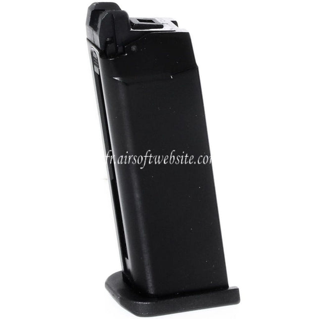 WE (WE-TECH) 20 Billes G19 GEN5 Gaz Chargeur Convient pour G19 G23 G26 Série GBB Pistolet Airsoft Noir