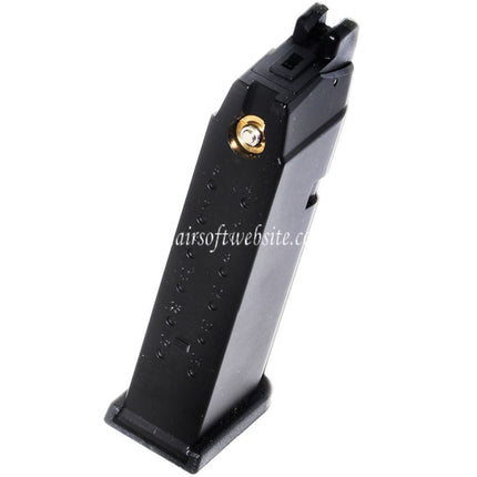 WE (WE-TECH) 20 Billes Gaz Chargeur Convient pour G19 G23 G26 Série GBB Pistolet Airsoft Noir