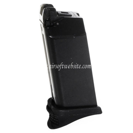 WE (WE-TECH) 15 Billes Gaz Chargeur Convient pour DOUBLE BELL / WE / Tokyo Marui G26 G27 Série GBB Pistolet Airsoft Noir