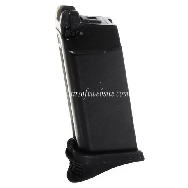 WE (WE-TECH) 15 Billes Gaz Chargeur Convient pour DOUBLE BELL / WE / Tokyo Marui G26 G27 Série GBB Pistolet Airsoft Noir