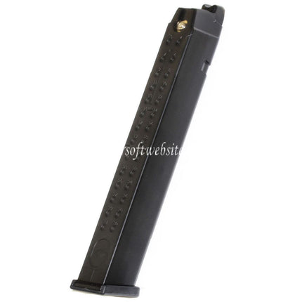 WE (WE-TECH) 50 Billes Gaz Chargeur Long Type Convient pour G17 G18C G34 G35 G-Série GBB Pistolet Airsoft Noir