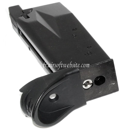 WE (WE-TECH) 17 Billes Gaz Chargeur Convient pour P99 COMPACT Série GBB Pistolet Airsoft Noir