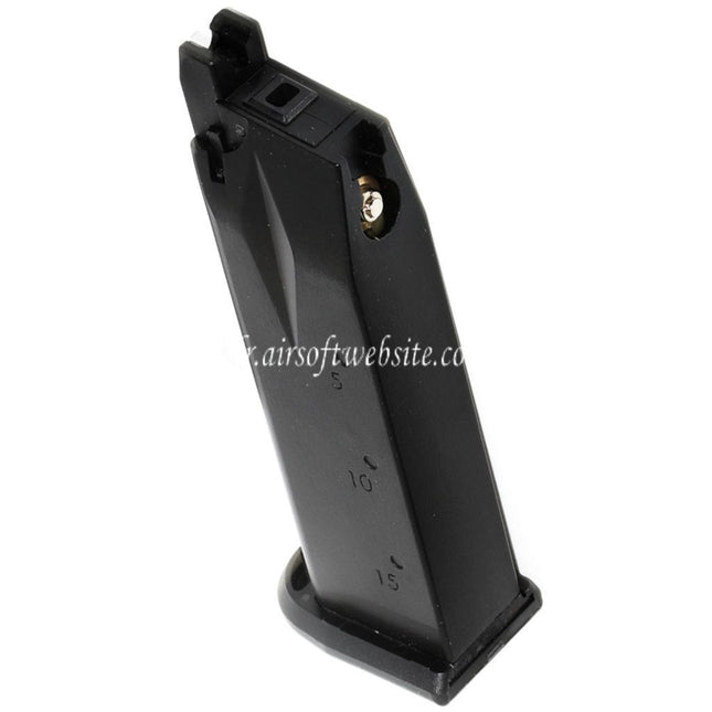 WE (WE-TECH) 23 Billes Gaz Chargeur Convient pour Standard and COMPACT P99 Série GBB Pistolet Airsoft Noir