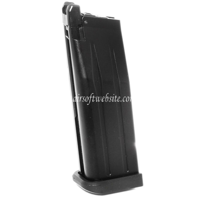 WE (WE-TECH) 23 Billes Gaz Chargeur Convient pour WE Baby Hi-Capa 3.8 Série GBB Pistolet Airsoft Noir