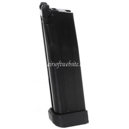 WE (WE-TECH) 30 Billes Gaz Chargeur Convient pour Hi-Capa Série GBB Pistolet Airsoft Noir