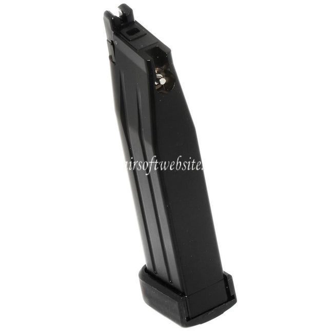 WE (WE-TECH) 30 Billes Gaz Chargeur Convient pour Hi-Capa Série GBB Pistolet Airsoft Noir