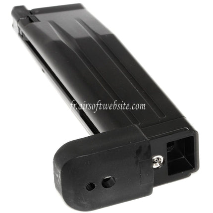 WE (WE-TECH) 30 Billes Gaz Chargeur Convient pour Hi-Capa Série GBB Pistolet Airsoft Noir