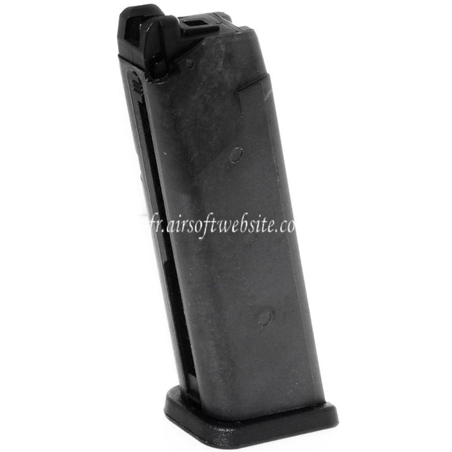 WE (WE-TECH) 25 Billes Polymère Gaz Chargeur Convient pour Stark Arms S17 S18 S19 G17 G18C G34 G35 G-Série GBB Pistolet Airsoft Noir