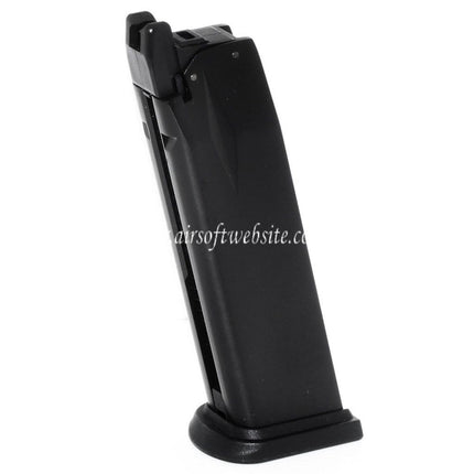 WE (WE-TECH) 26 Billes Co2 Chargeur Convient pour Air Venturi Springfield Armory WE XDM Série GBB Pistolet Airsoft Noir