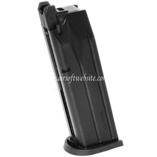 WE (WE-TECH) 25 Billes Gaz Chargeur Convient pour WE Bulldog Tokyo Marui PX4 Série GBB Pistolet Airsoft Noir