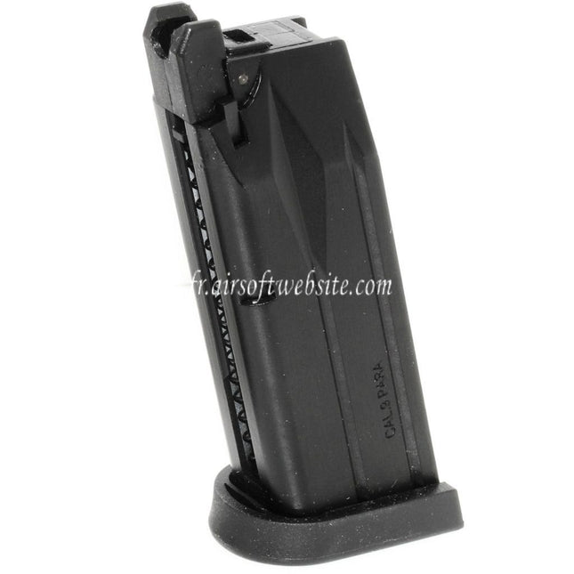 WE (WE-TECH) 20 Billes Gaz Chargeur Short Type Convient pour WE Bulldog PX4 Compact Série GBB Pistolet Airsoft Noir