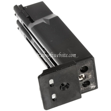 WE (WE-TECH) 32 Billes Double Canon Gaz Chargeur Convient pour WE Double Canon MAKAROV PMM Série GBB Pistolet Airsoft Noir