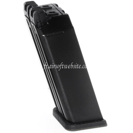 WE (WE-TECH) 48 Billes Gaz Chargeur Convient pour WE G17 G18C G19 G34 Double Canon Série GBB Pistolet Airsoft Noir