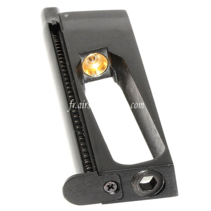 WE (WE-TECH) 16 Billes Co2 Chargeur Convient pour EMG SAI Red / AW NE Série / WE Single Stack 1911 Série GBB Pistolet Airsoft Noir