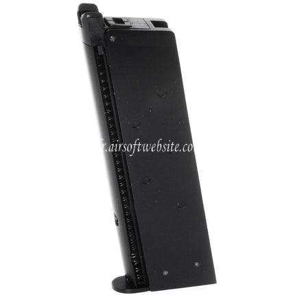 WE (WE-TECH) 16 Billes Gaz Chargeur Convient pour EMG SAI Red / AW NE Série / WE Single Stack 1911 Série GBB Pistolet Airsoft