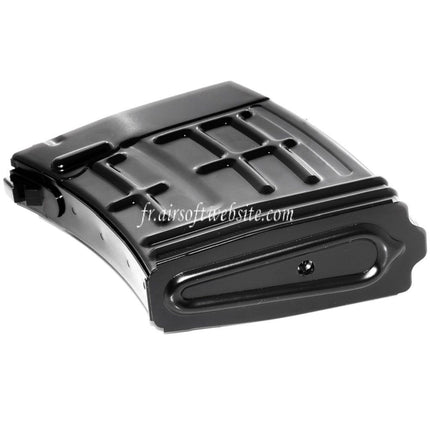 WE (WE-TECH) 21 Billes Gaz Chargeur Convient pour WE ACE VD SVD Série GBB Fusil Airsoft Noir