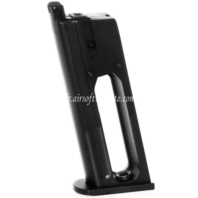 CYBERGUN 21 Billes Co2 Chargeur Convient pour WE CYBERGUN Thompson Desert Eagle L6 version .50AE GBB Pistolet Airsoft Noir