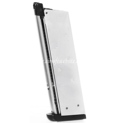 WE (WE-TECH) 16 Billes Tactical Gaz Chargeur Convient pour EMG SAI Red / AW NE Série / WE Single Stack 1911 Série GBB Pistolet Airsoft