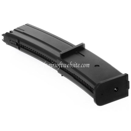 WE (WE-TECH) 44 Billes Gaz Chargeur Convient pour WE SMG-8 MP7 Série GBB SMG Fusil Airsoft Noir
