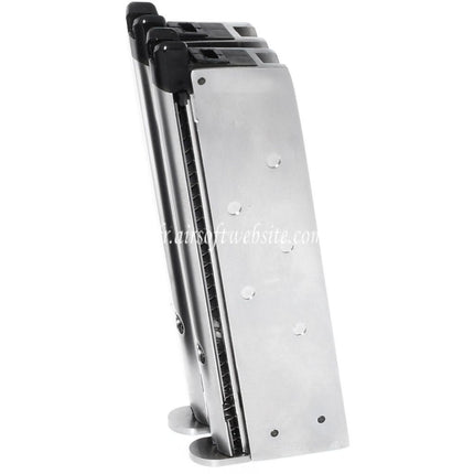 WE (WE-TECH) 32 Billes Double Canon Gaz Chargeur Convient pour AW MX Série / WE Double Canon 1911 Série GBB Pistolet Airsoft