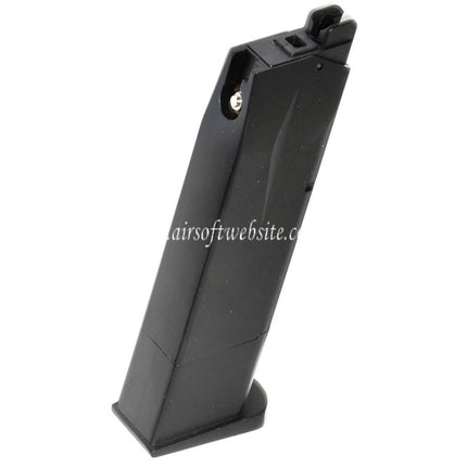 WE (WE-TECH) 26 Billes Gaz Chargeur Convient pour Cybergun Swiss Arms P226 WE F226 Série GBB Pistolet Airsoft Noir