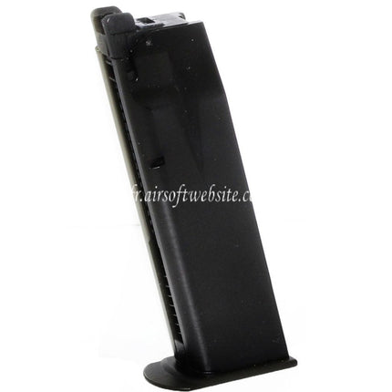 WE (WE-TECH) 26 Billes Gaz Chargeur Convient pour Cybergun Swiss Arms P226 WE F226 E2 Série GBB Pistolet Airsoft Noir