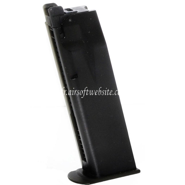 WE (WE-TECH) 26 Billes Gaz Chargeur Convient pour Cybergun Swiss Arms P226 WE F226 E2 Série GBB Pistolet Airsoft Noir
