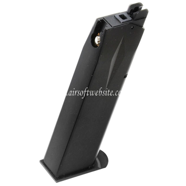 WE (WE-TECH) 26 Billes Gaz Chargeur Convient pour Cybergun Swiss Arms P226 WE F226 E2 Série GBB Pistolet Airsoft Noir