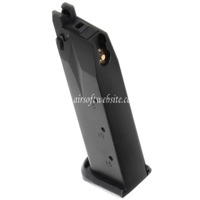 WE (WE-TECH) 23 Billes Co2 Chargeur Convient pour Standard and COMPACT P99 Série GBB Pistolet Airsoft Noir