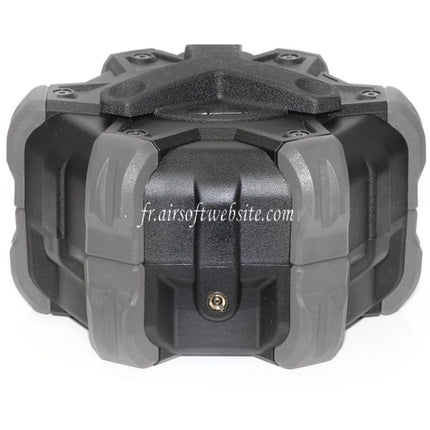 Armorer Works AW Custom 350 Billes Gaz Adaptive Chargeur Tambour Convient pour WE (WE-TECH) AP APACHE MP5 Série GBB Fusil Airsoft