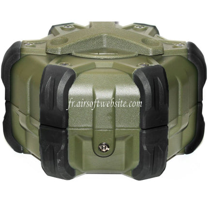 WE (WE-TECH) 350 Billes Gaz Chargeur Tambour Convient pour G17 G18C G-Série GBB Pistolet Airsoft