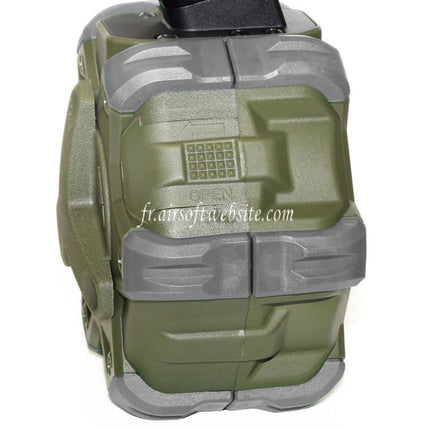 WE (WE-TECH) 350 Billes Gaz Chargeur Tambour Convient pour WE (WE-TECH) AP APACHE MP5 Série GBB Fusil Airsoft