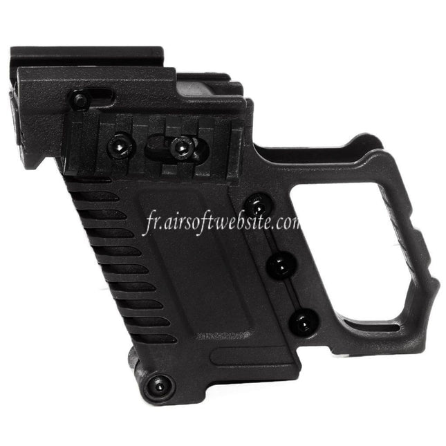 Double Bell Deux Côtés Rails Loading Conversion Kit Convient pour APS ARMY DOUBLE BELL AW WE Tokyo Marui G17 G18C G34 G35 Série GBB Pistolet Airsoft