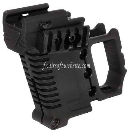 Double Bell Deux Côtés Rails Loading Conversion Kit Convient pour APS ARMY DOUBLE BELL AW WE Tokyo Marui G17 G18C G34 G35 Série GBB Pistolet Airsoft