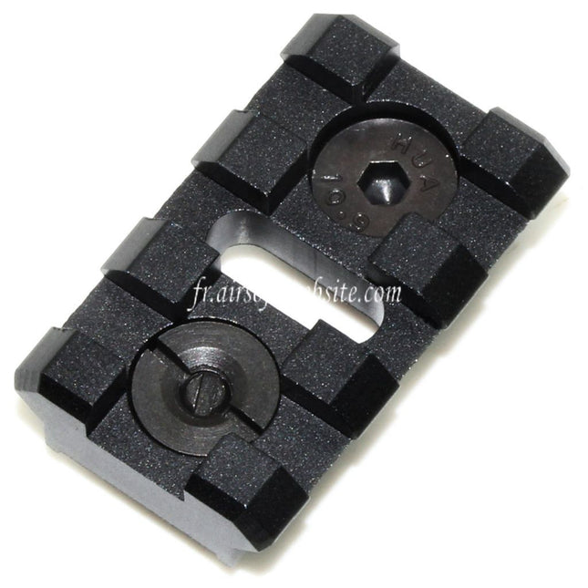 5KU B-2L 3-Slots 20mm Rail Section avec Vis Convient pour M-LOK Montage Système