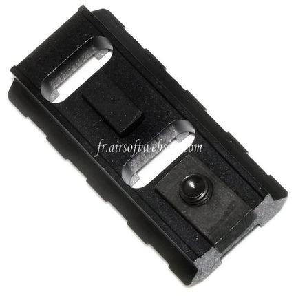 5KU B-2 4-Slots 20mm Rail Section avec Vis Convient pour M-LOK Montage Système