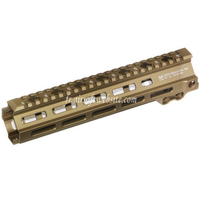 5KU 9.5 Pouces MK8 M-LOK Rail de Garde-Main Convient pour Tokyo Marui AEG GBB MWS M4 Fusil Airsoft
