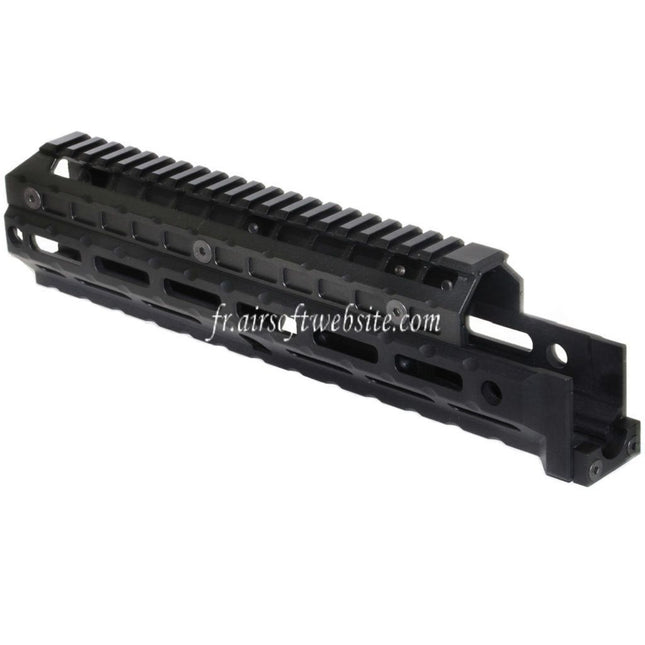 5KU 292mm Extended M-LOK Universal Garde-Main Kit Rail System Convient pour LCT GHK CYMA D-BOYS E&L AK47 AK74 Série Fusil Airsoft Noir