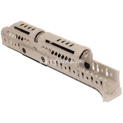 5KU 254mm SPORT 1 Modular Garde-Main Kit Rail System Convient pour D-BOYS GHK LCT AKM AK74 AK102 AK104 AK105 Série Fusil Airsoft