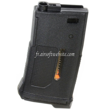 PTS 170 Billes EPM1-S Mid-Cap Enhanced Polymère Chargeur Court Type Convient pour M4 M16 Série AEG Fusil Airsoft