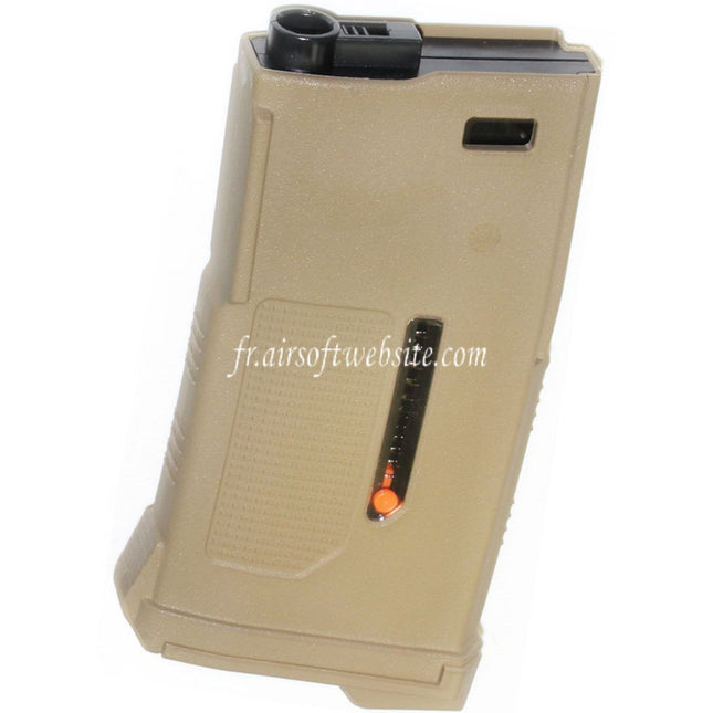 PTS 170 Billes EPM1-S Mid-Cap Enhanced Polymère Chargeur Court Type Convient pour M4 M16 Série AEG Fusil Airsoft