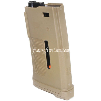 PTS 170 Billes EPM1-S Mid-Cap Enhanced Polymère Chargeur Court Type Convient pour M4 M16 Série AEG Fusil Airsoft