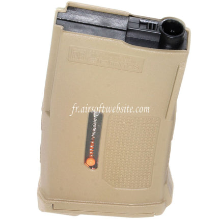 PTS 170 Billes EPM1-S Mid-Cap Enhanced Polymère Chargeur Court Type Convient pour M4 M16 Série AEG Fusil Airsoft